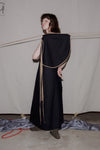 BASERANGE 25 Spring/Summer France Silk Toma Top Strap Vest BAS-TOMA-WS-AU23-HEI Black